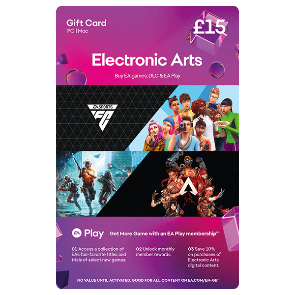 EA Gift Card Digital Code £15