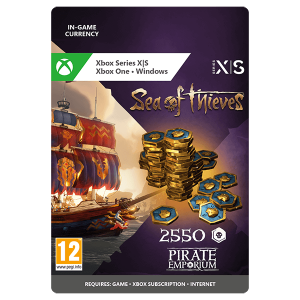 Sea of Thieves Captain’s Ancient Coin Pack – 2550 Coins