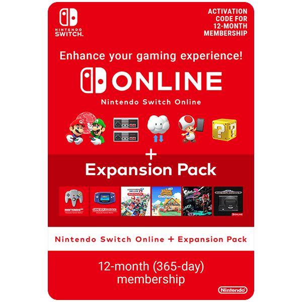Nintendo Switch Online + Expansion Pack (Individual Membership)