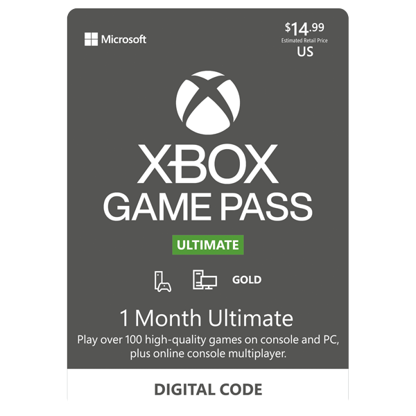 xbox game pass ultimate 1 year